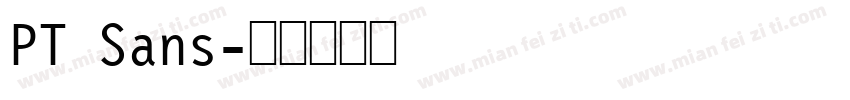 PT Sans字体转换